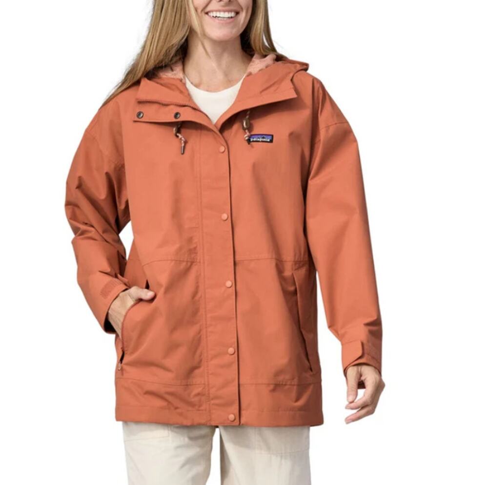 Patagonia Outdoor Everyday Rain Jacket Cafe Siny Size XL